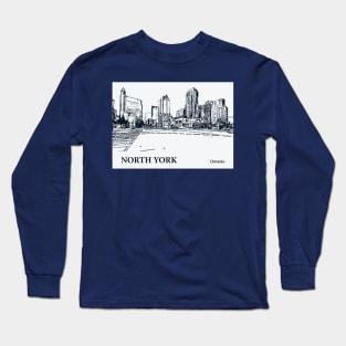 North York - Ontario Long Sleeve T-Shirt